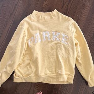 Yellow Parke Women's Sweater